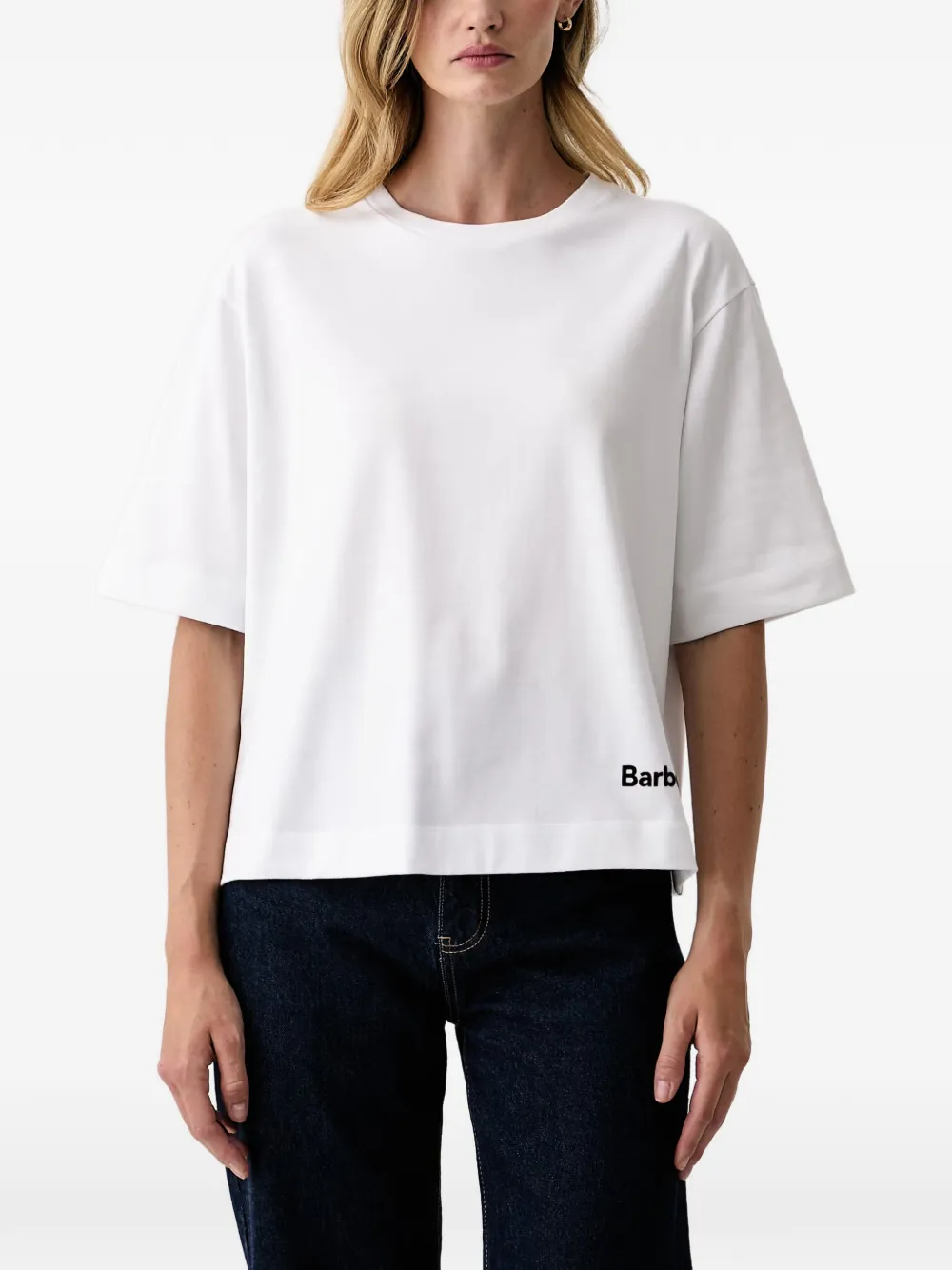 Barbour Willowmere logo-print short-sleeve T-shirt