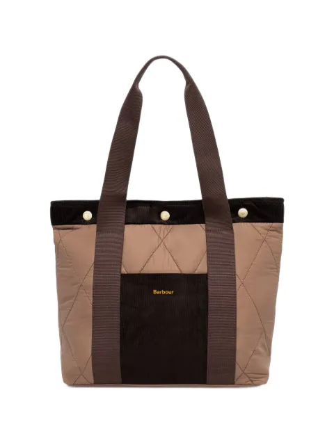 Barbour Healy quilted tote bag
