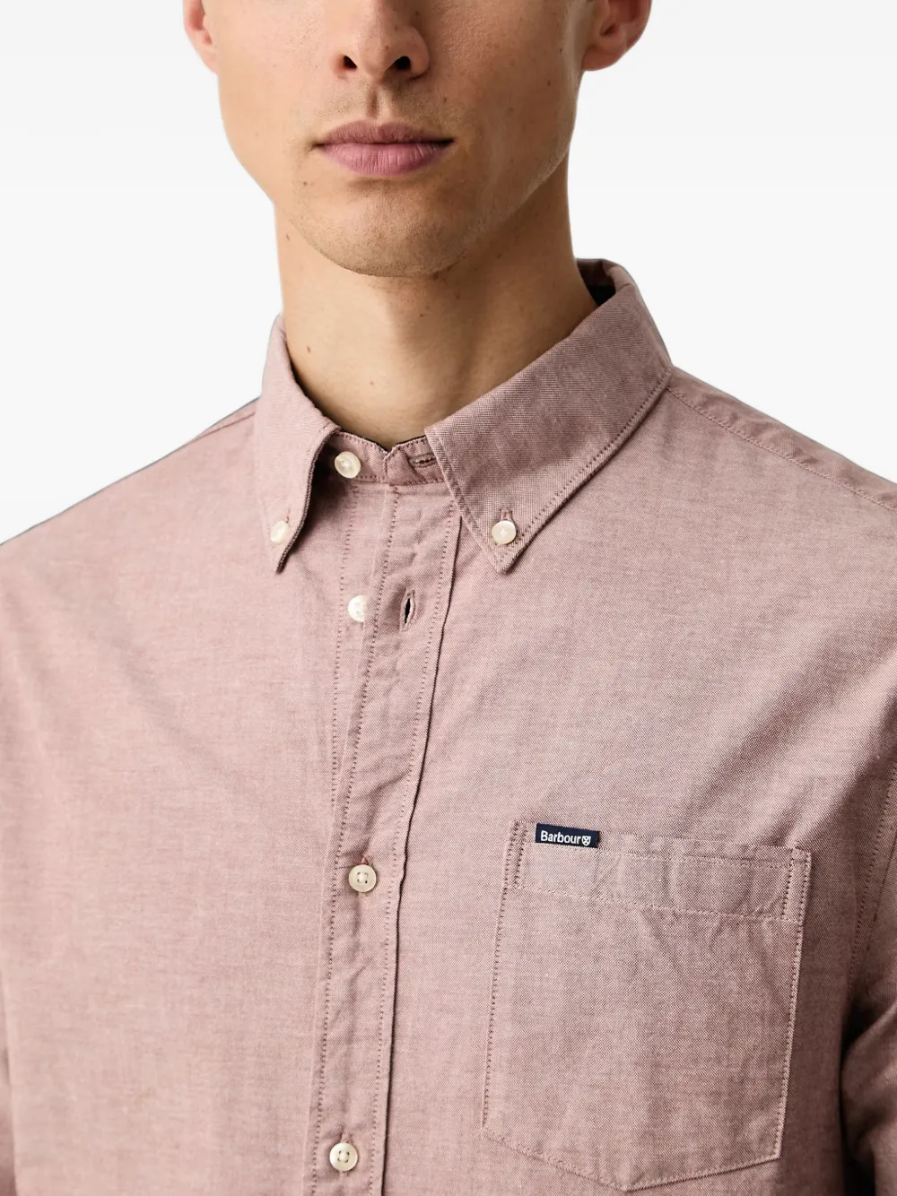 Barbour Marsden tailored long-sleeved shirt Bruin