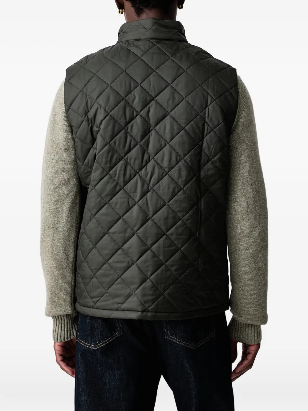 Barbour Monty quilted gilet Groen