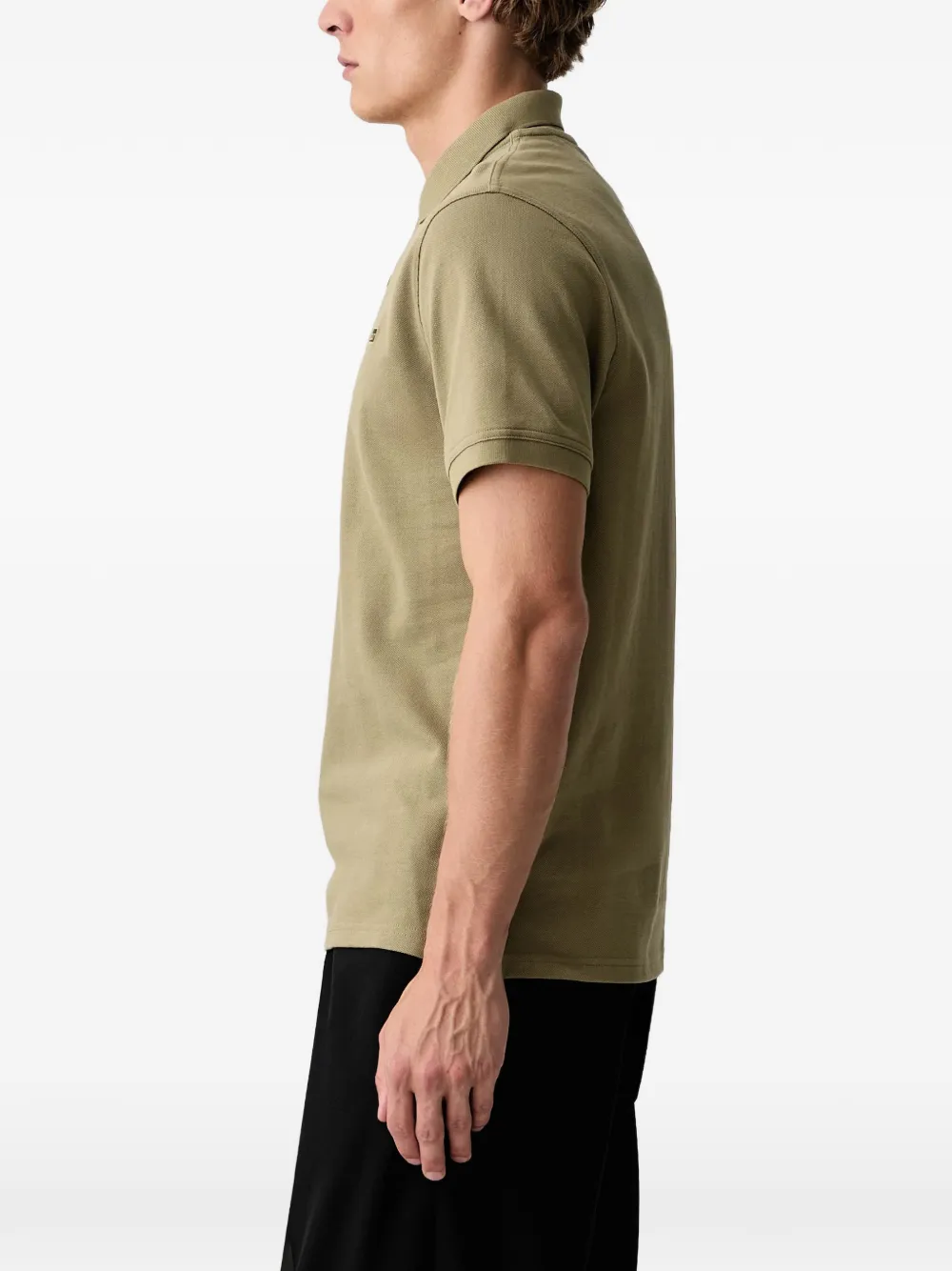 Barbour Poloshirt met logopatch Groen