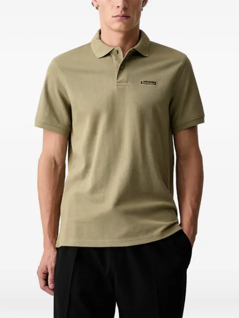 Barbour Poloshirt mit Logo-Patch