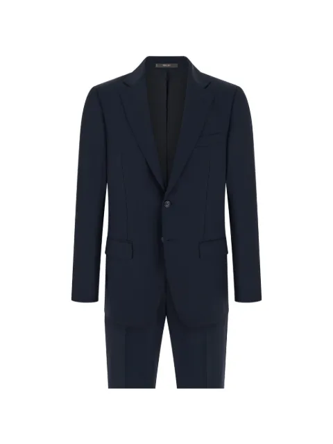 Boggi Milano suit in herringbone wool