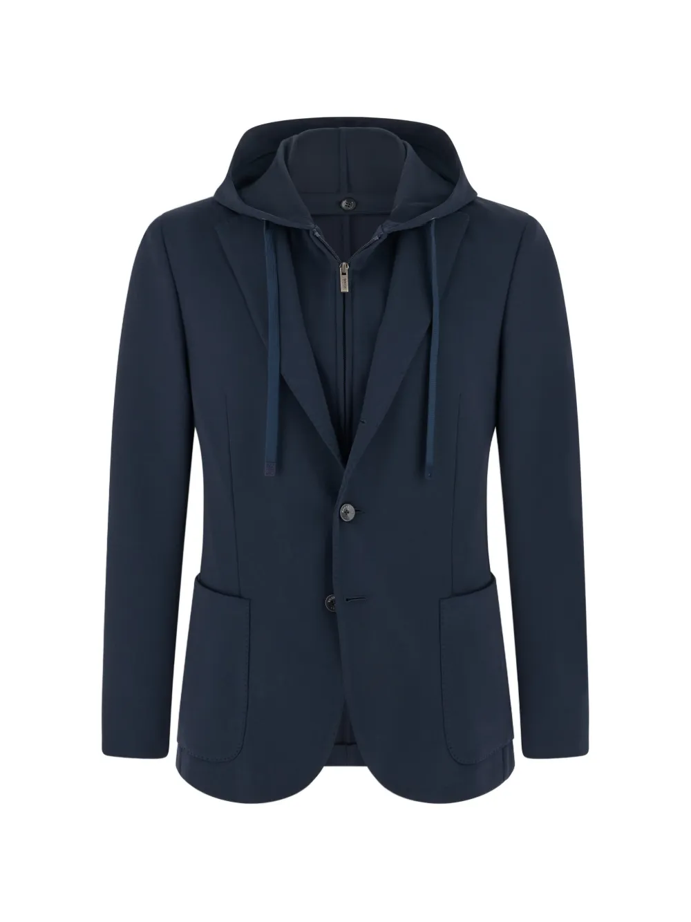 Boggi Milano sweatshirt blazer Madison in cotton blend B Jersey - Blu