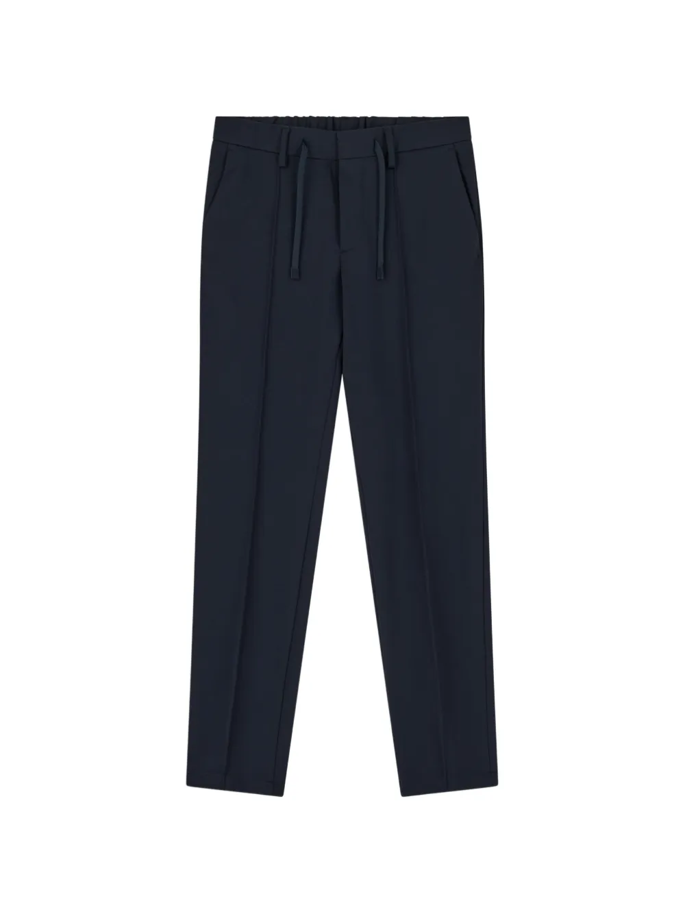 Boggi Milano City trousers in cotton blend jersey - Blu