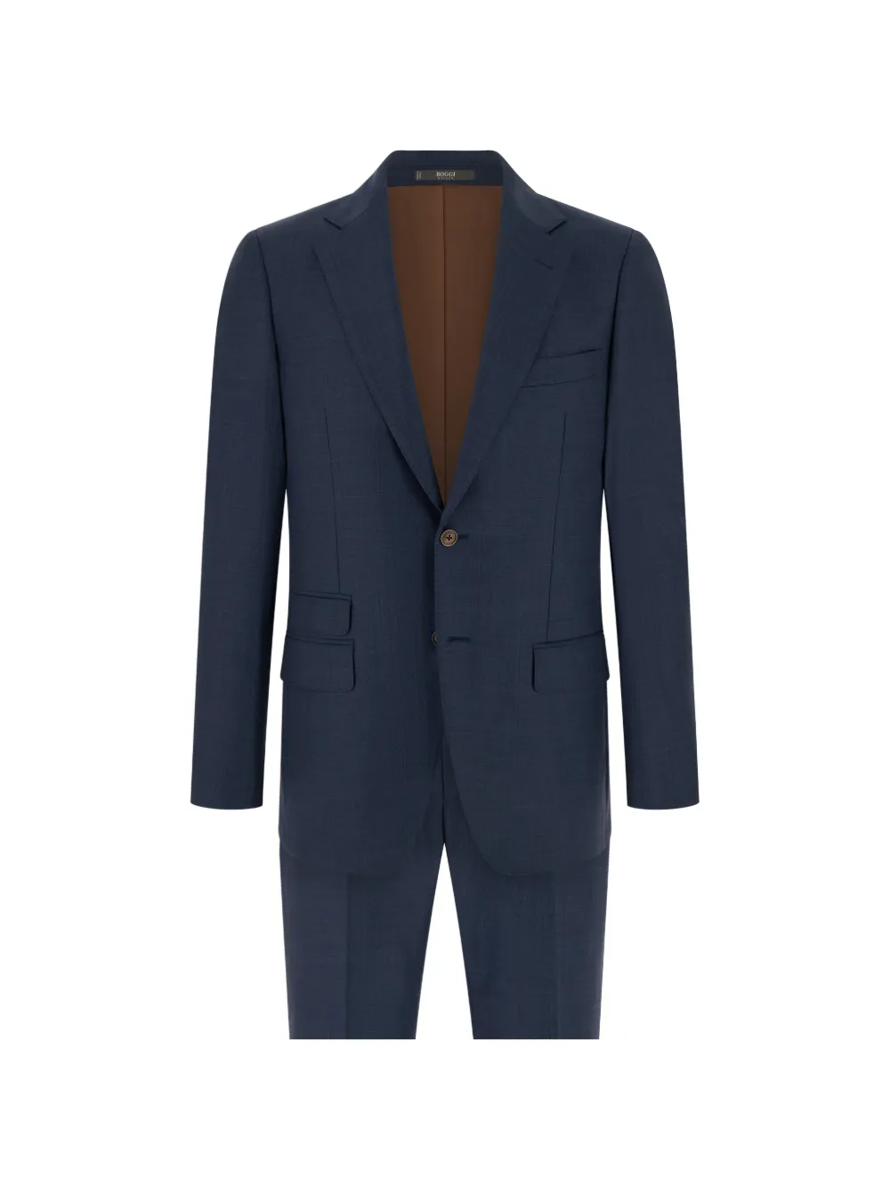 Boggi Milano pinstripe wool suit - Blu