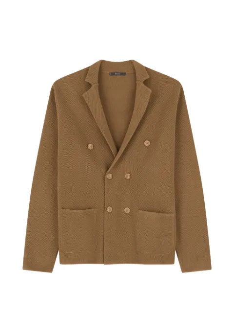 Boggi Milano double-breasted blazer in extrafine merino wool