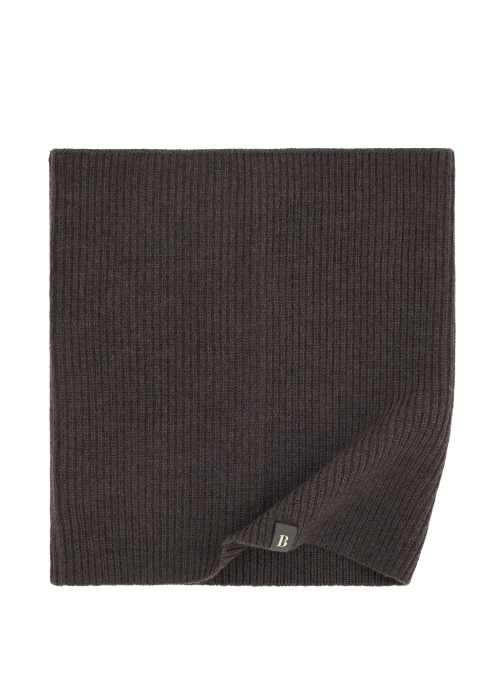 Boggi Milano merino wool neck warmer - Marrone