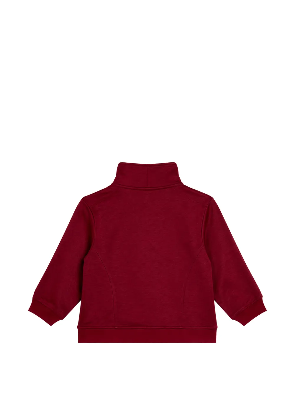 Stella McCartney Kids Sweater met halve rits Rood