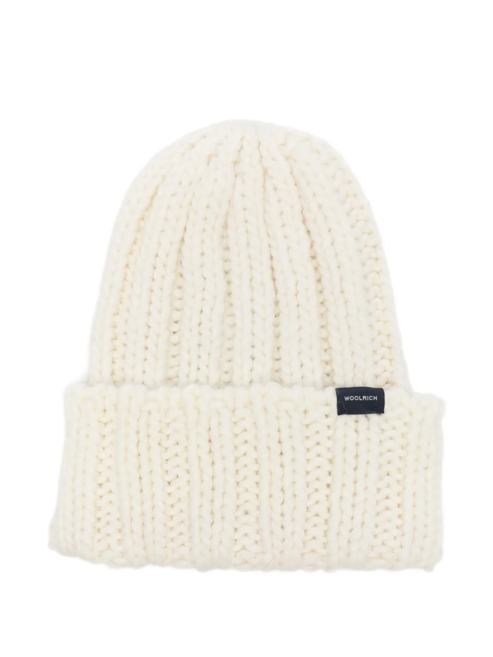Woolrich chunky ribbed-knit beanie hat