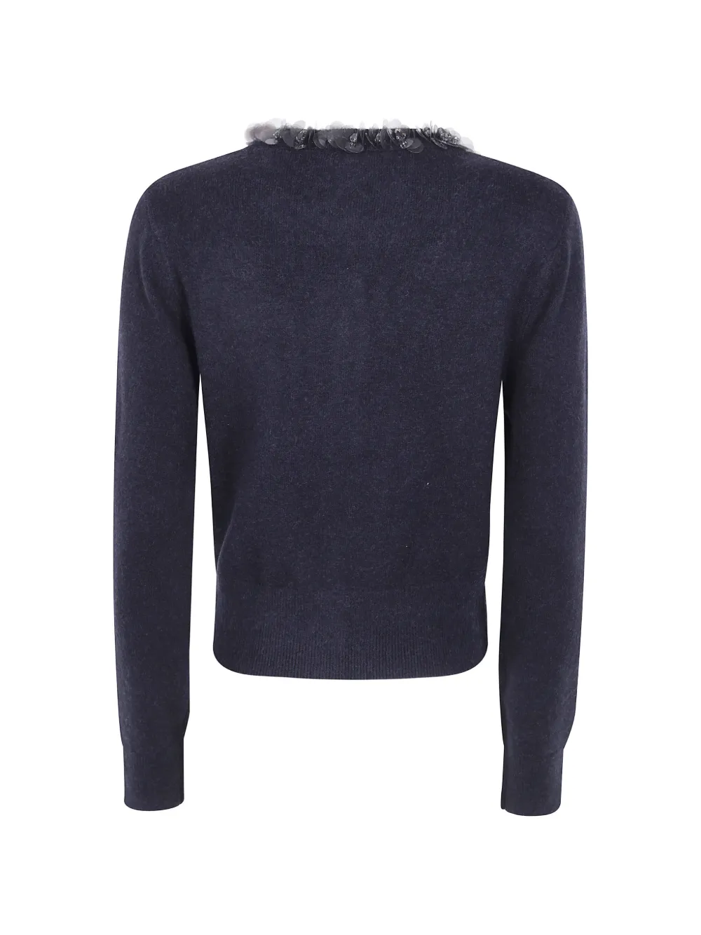 Seventy Vest met pailletten Zwart