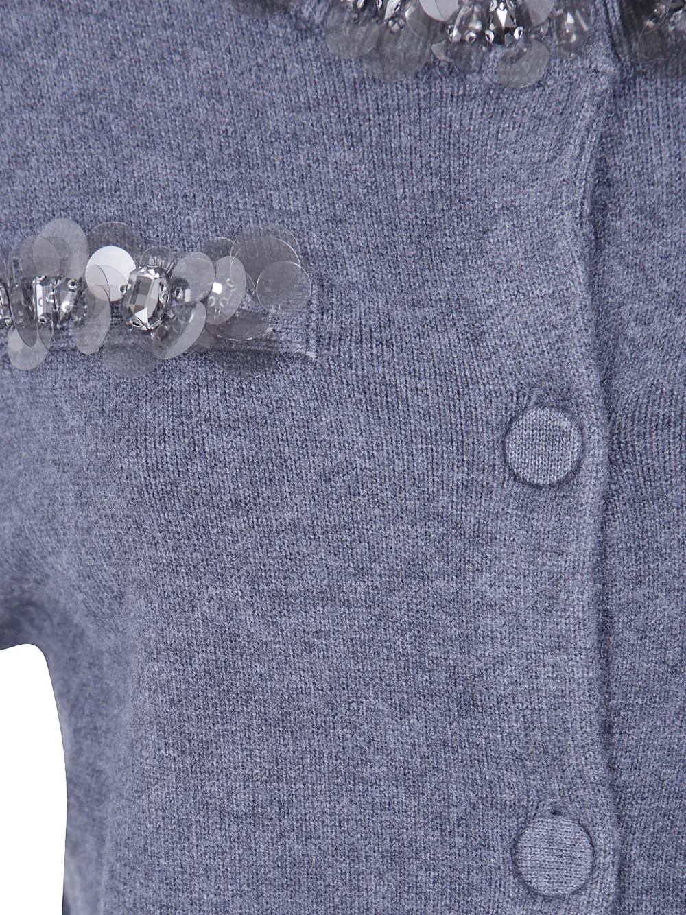 Seventy Vest met pailletten Grijs