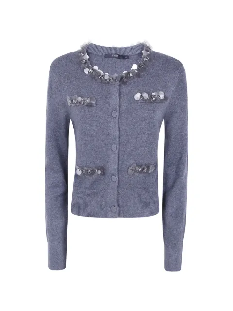 Seventy sequin-embellished cardigan