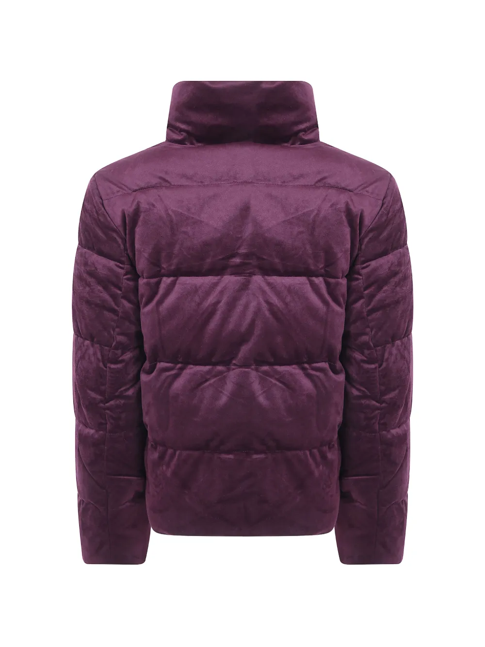 Lauren Ralph Lauren Gewatteerd jack met fluwelen afwerking Rood