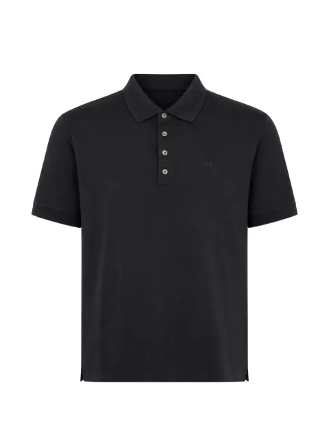 Pal Zileri logo-embroidered short-sleeve polo shirt