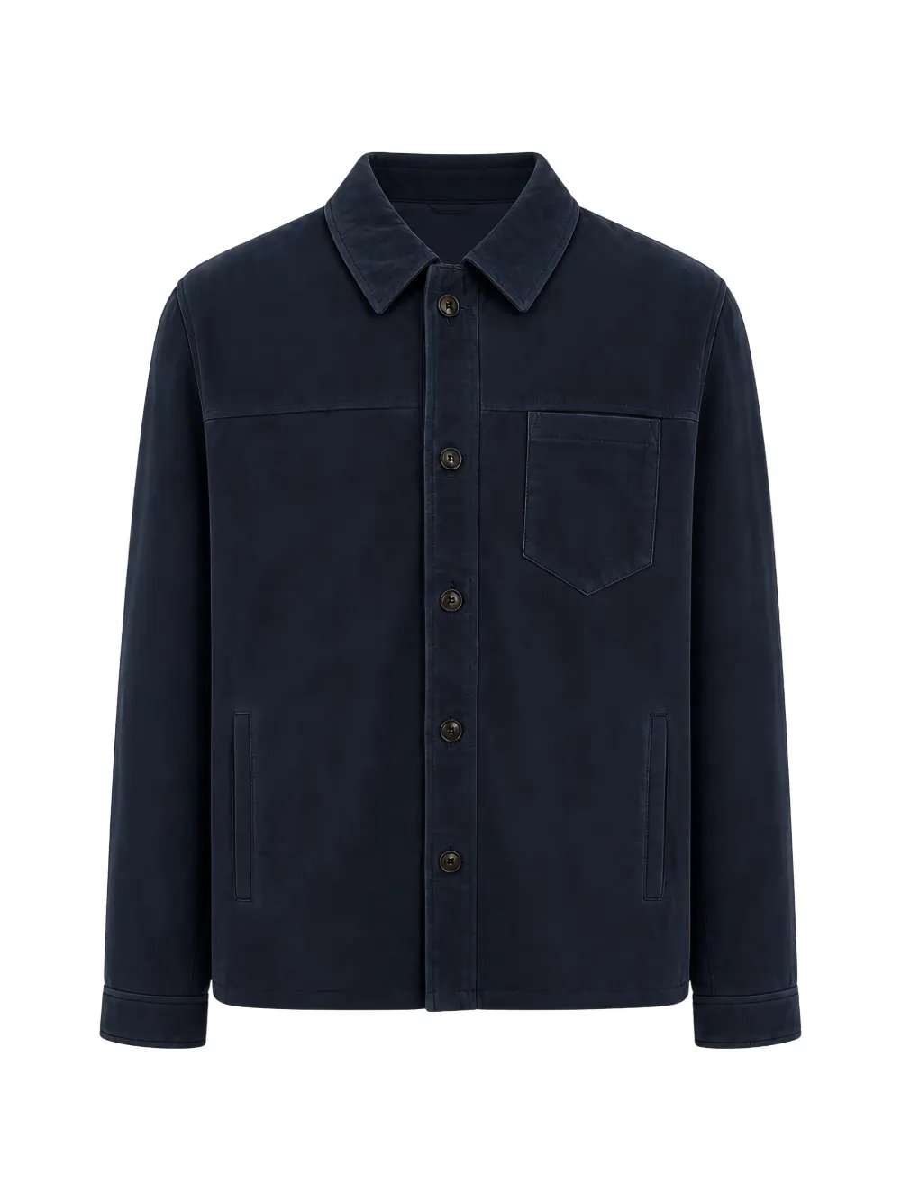 Pal Zileri button-up shirt jacket - Blau