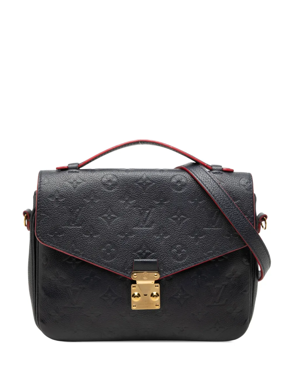 Louis Vuitton Pre-Owned 2018 Monogram Empreinte Pochette Metis Satchel-Tasche - Blau