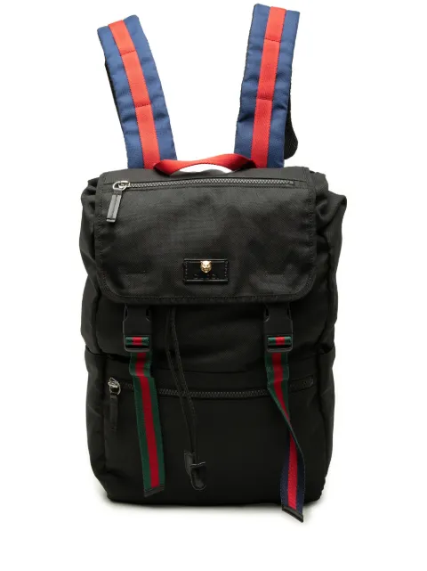 Gucci Pre-Owned 2000-2015 Canvas Techno Web Animalier backpack