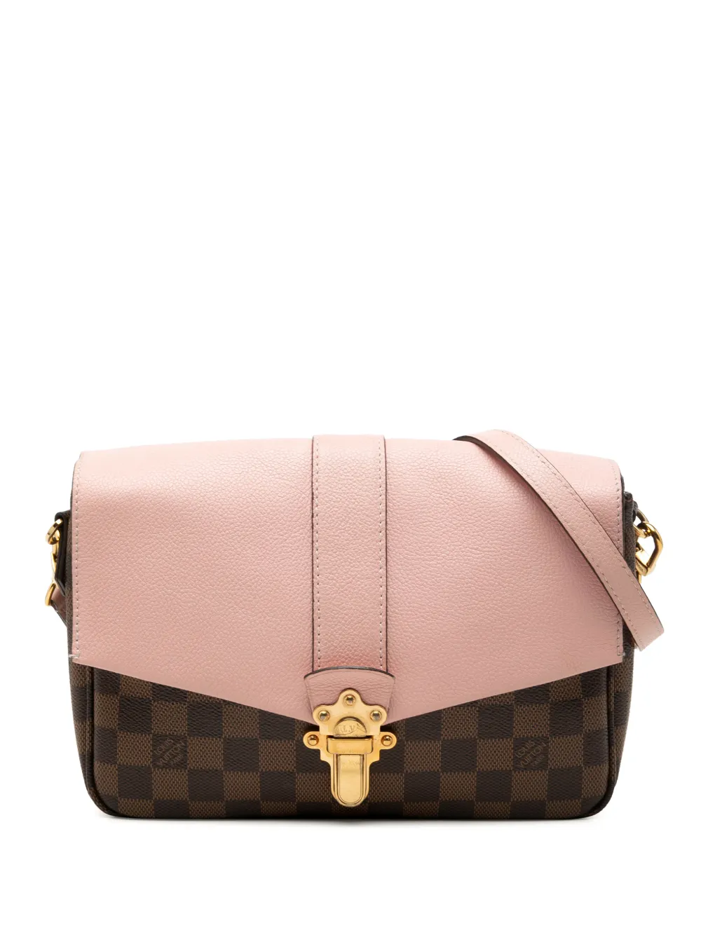 Louis Vuitton Pre-Owned 2017 Damier Ebene Clapton PM crossbody bag - Marrone