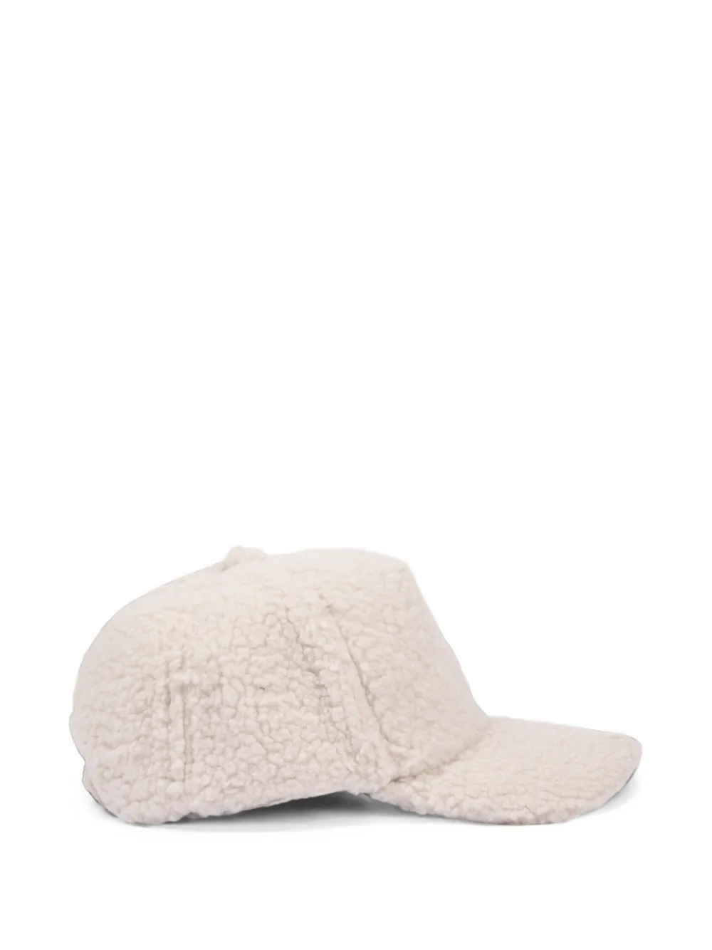 Molo Skill honkbalpet met fleece textuur Beige