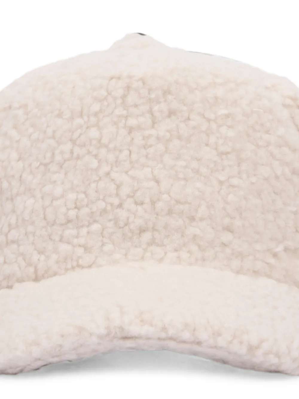 Molo Skill honkbalpet met fleece textuur Beige