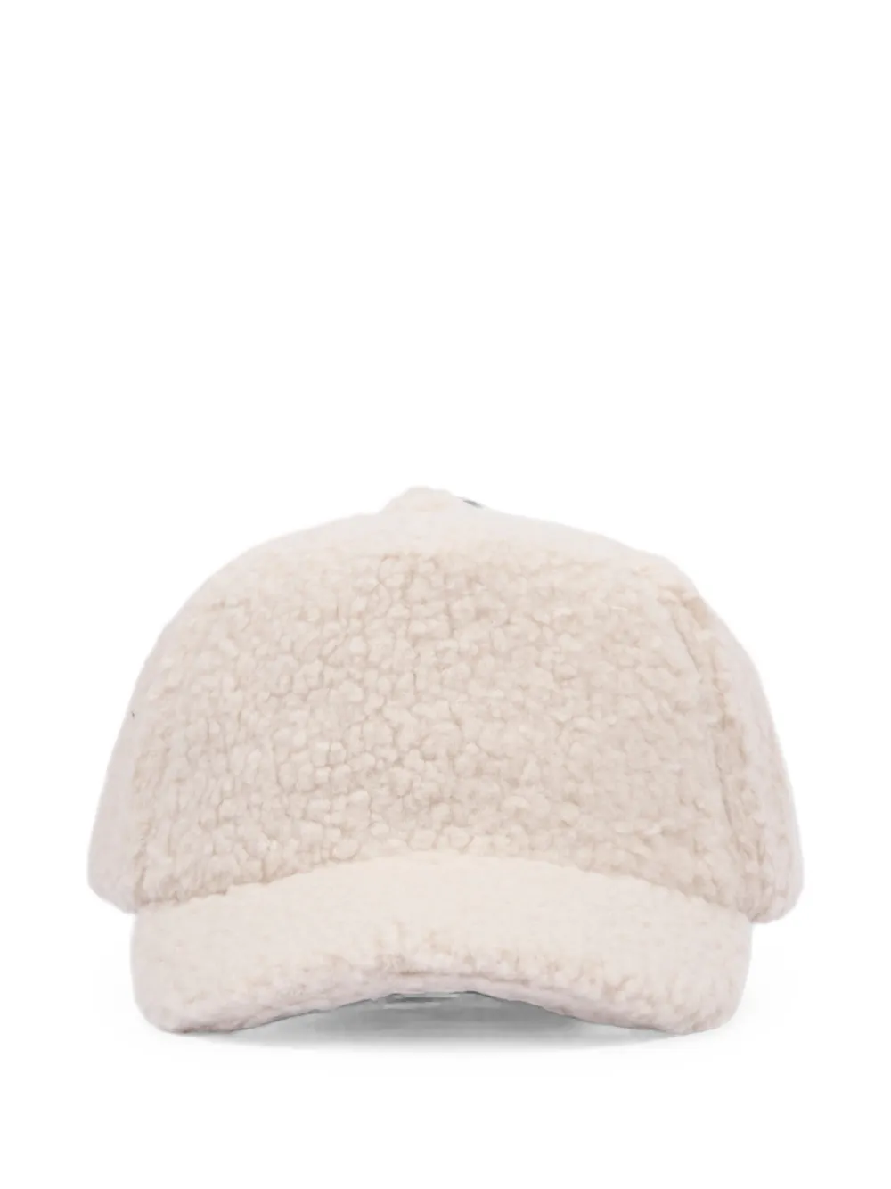 Molo fleece-texture baseball cap - Toni neutri