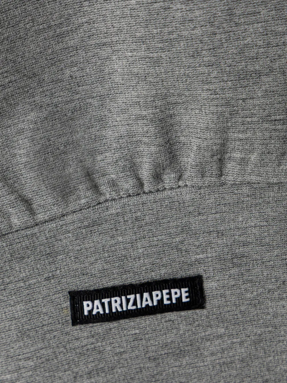 Patrizia Pepe girl Hoodie met rits Grijs