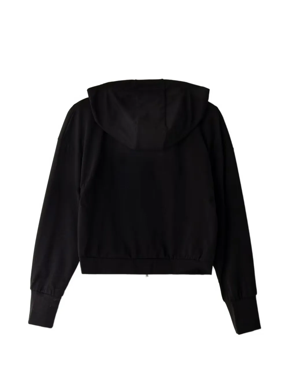 Patrizia Pepe girl Hoodie met rits Zwart