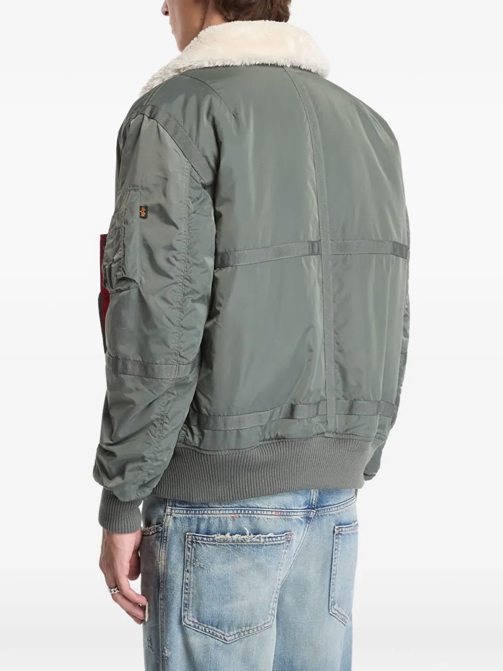 Alpha Industries B-15 III TT legerjack Groen