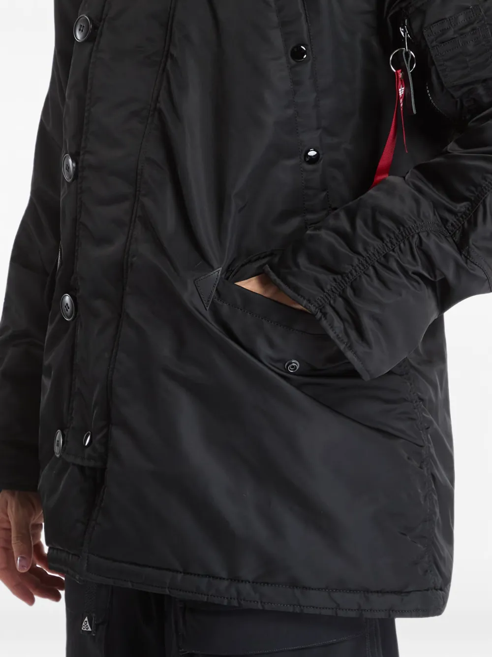Alpha Industries N-3B Heritage parka Zwart