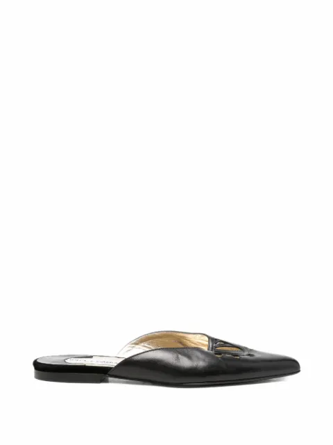 Dolce & Gabbana Pre-Owned 2000s cut-out-design pointed-toe mules