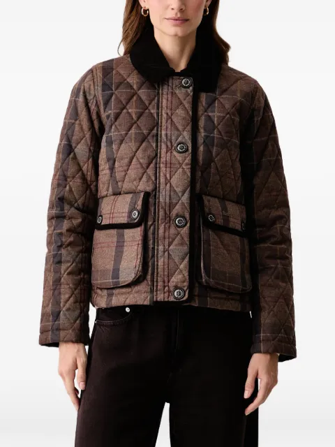 Barbour Loudon tartan quilted jacket
