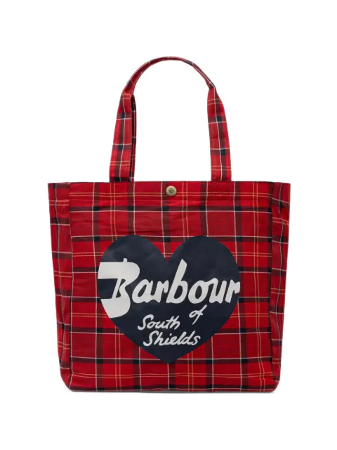 Barbour Heart tote bag