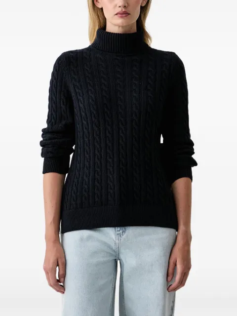 Barbour suéter Ambleside de cuello vuelto en tejido de ochos