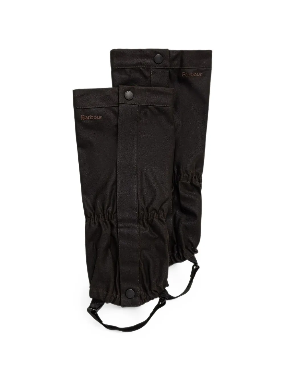 Barbour embroidered-logo touch-strap gaiters