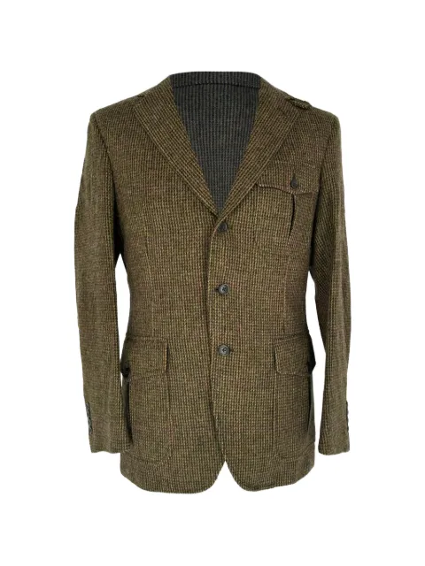 Ralph Lauren Vintage single-breasted tweed blazer