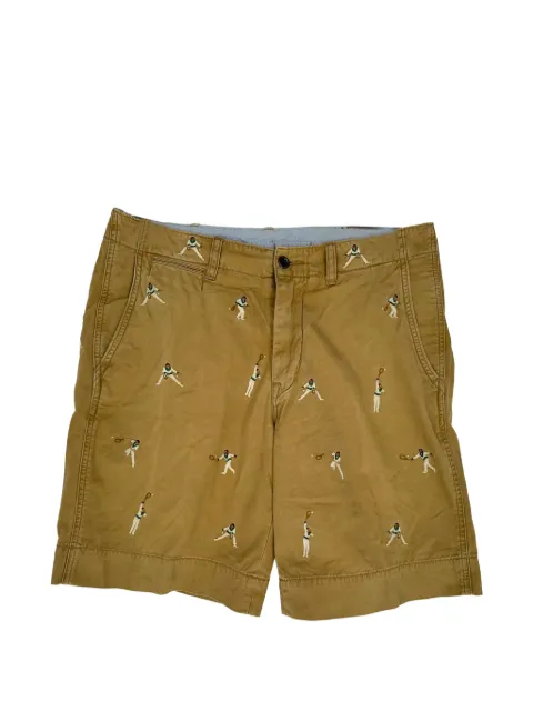 Ralph Lauren Vintage tennis-embroidered shorts
