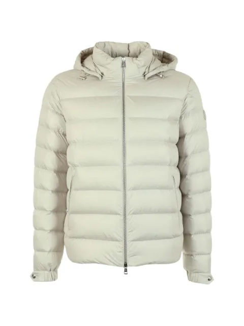 Moncler logo-patch hooded jacket