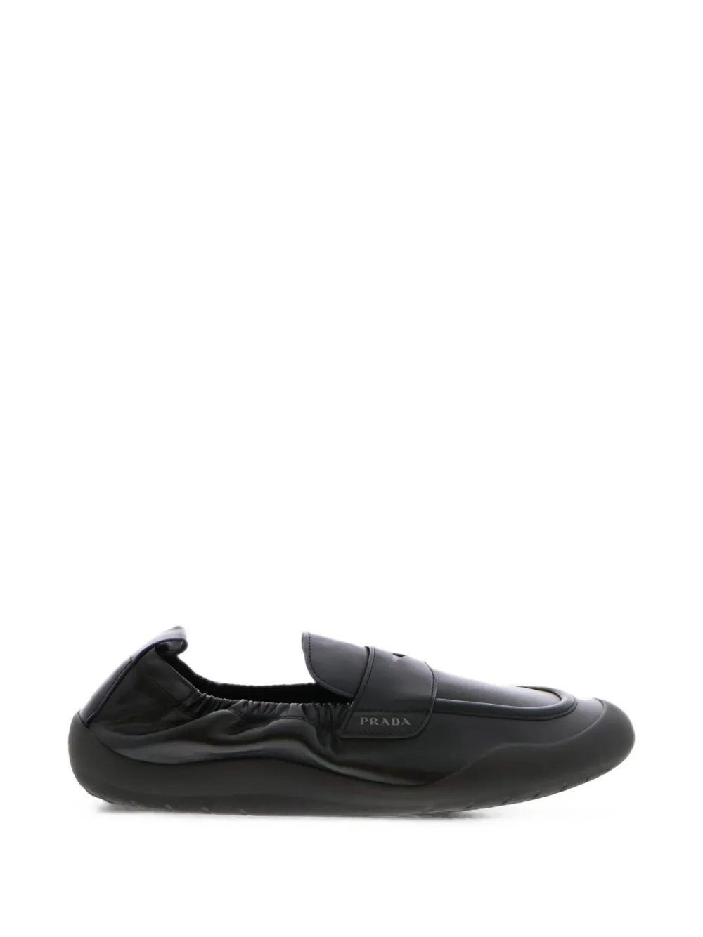 Prada Speedrock leather loafers - Nero