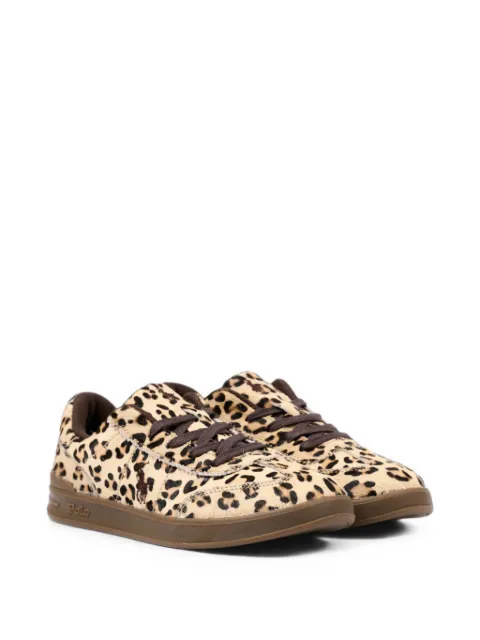 POLO RALPH LAUREN KIDS leopard-print sneakers