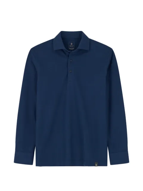 Boggi Milano Sakura polo in Japanese jersey