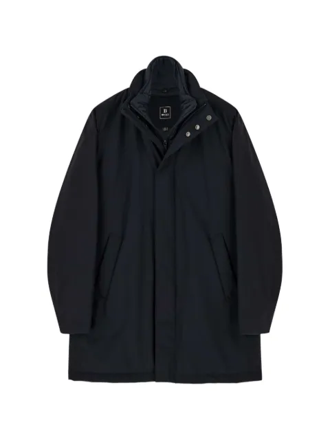 Boggi Milano car coat in padded technical fabric