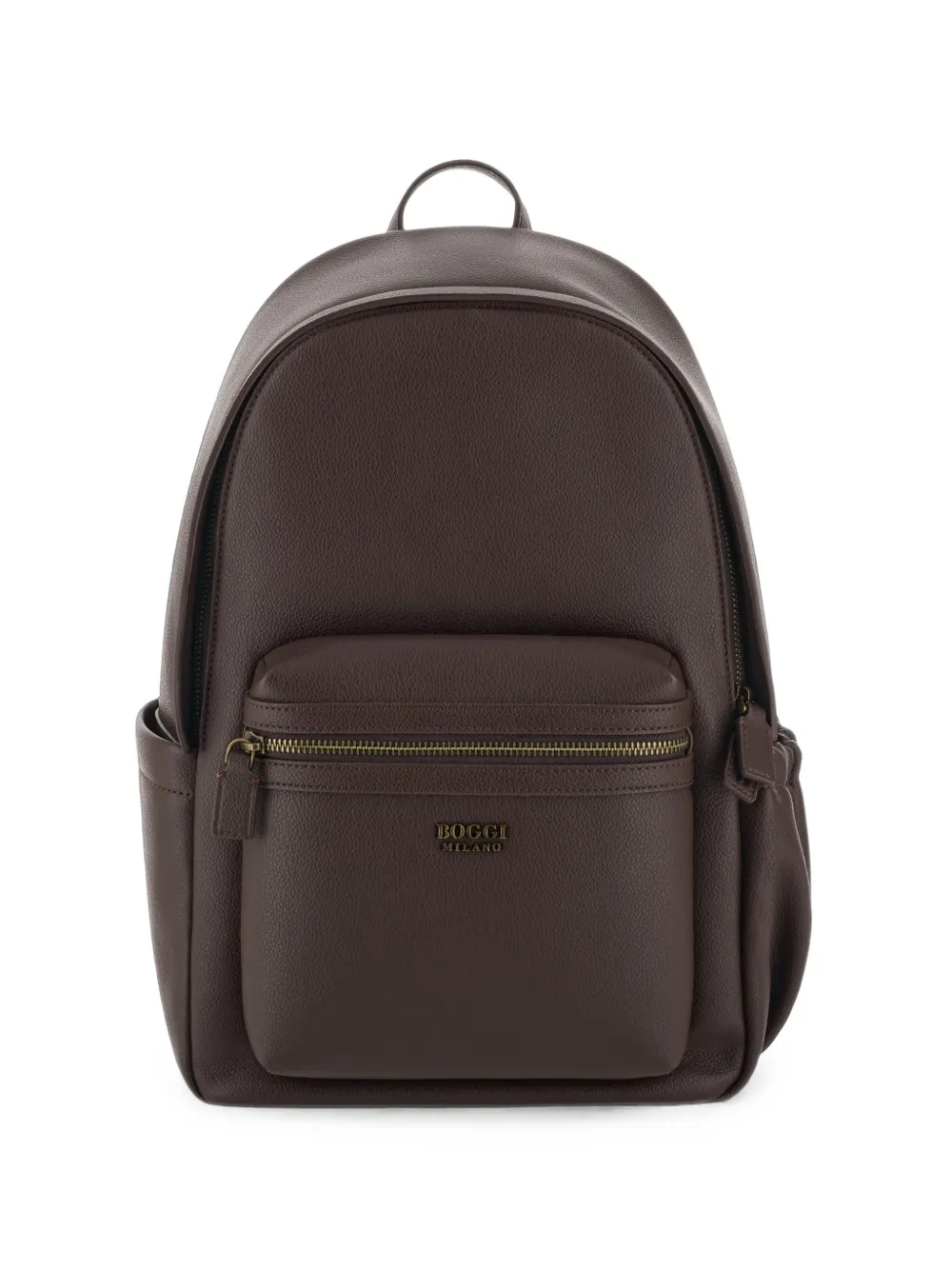 Boggi Milano rucksack in leather-effect fabric - Marrone