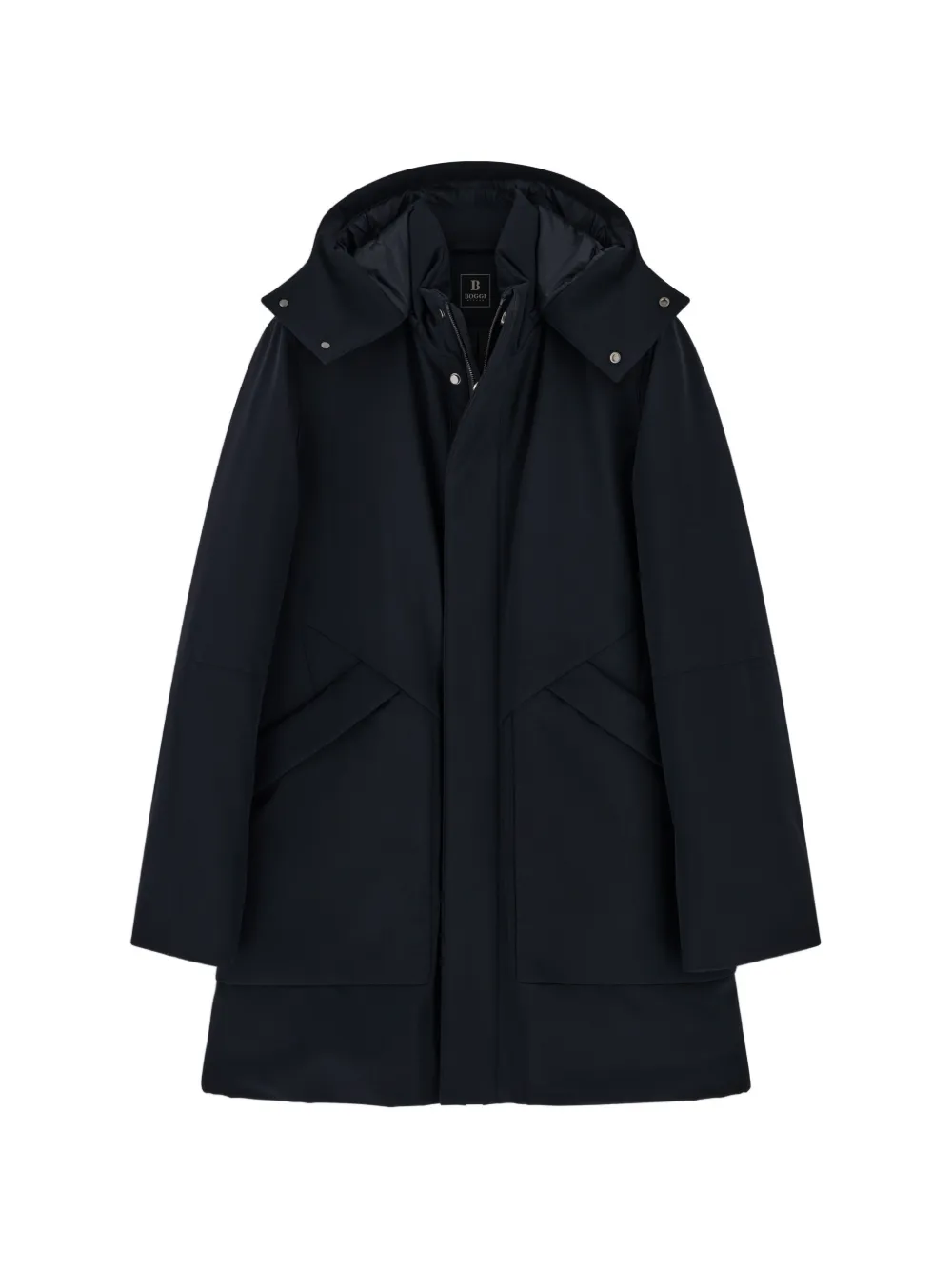 Boggi Milano parka in technical fabric B Tech - Blu