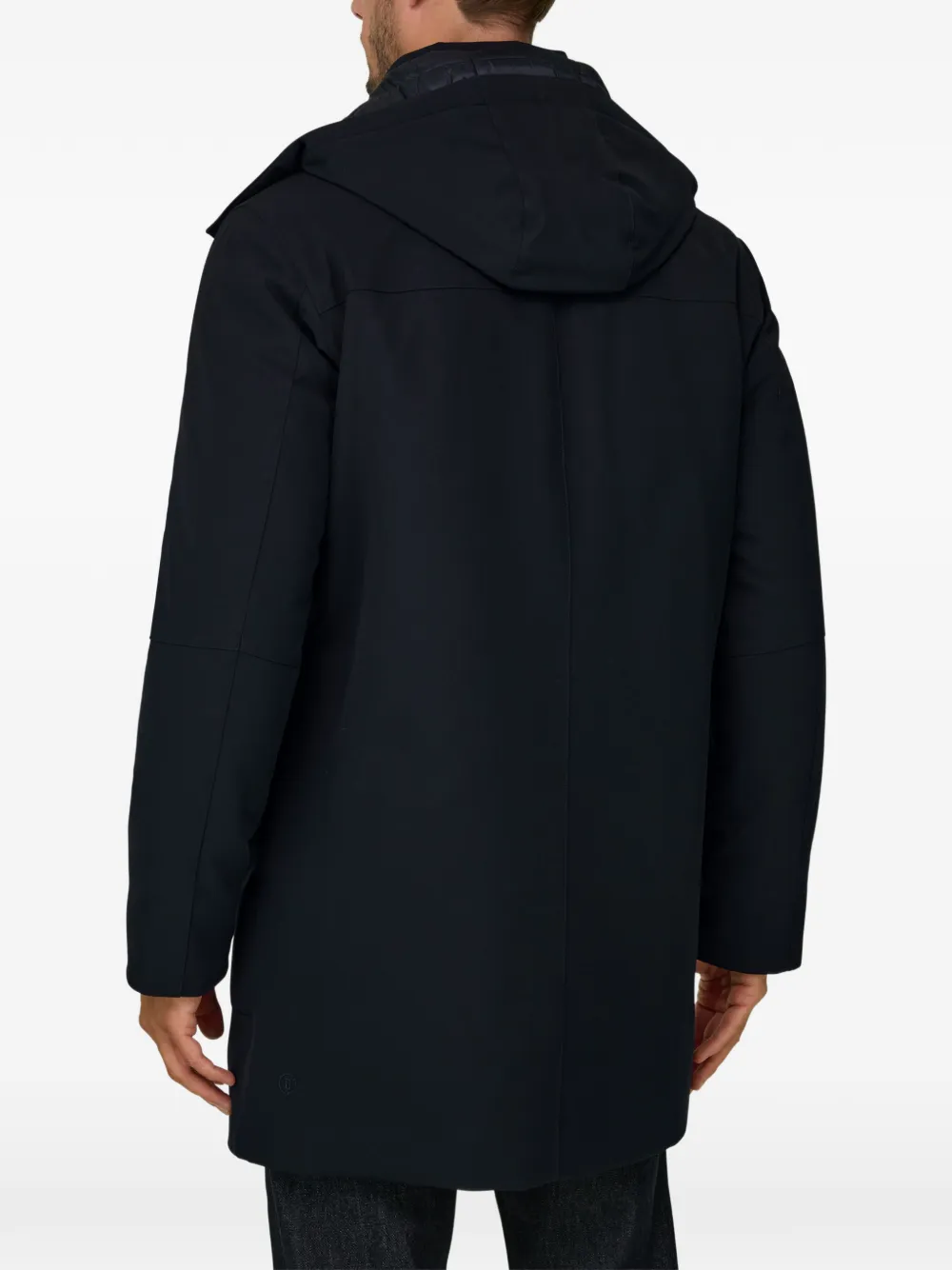 Boggi Milano B Tech parka van technische stof Blauw