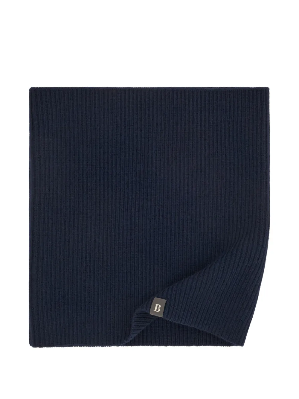 Boggi Milano merino wool neck warmer - Blu