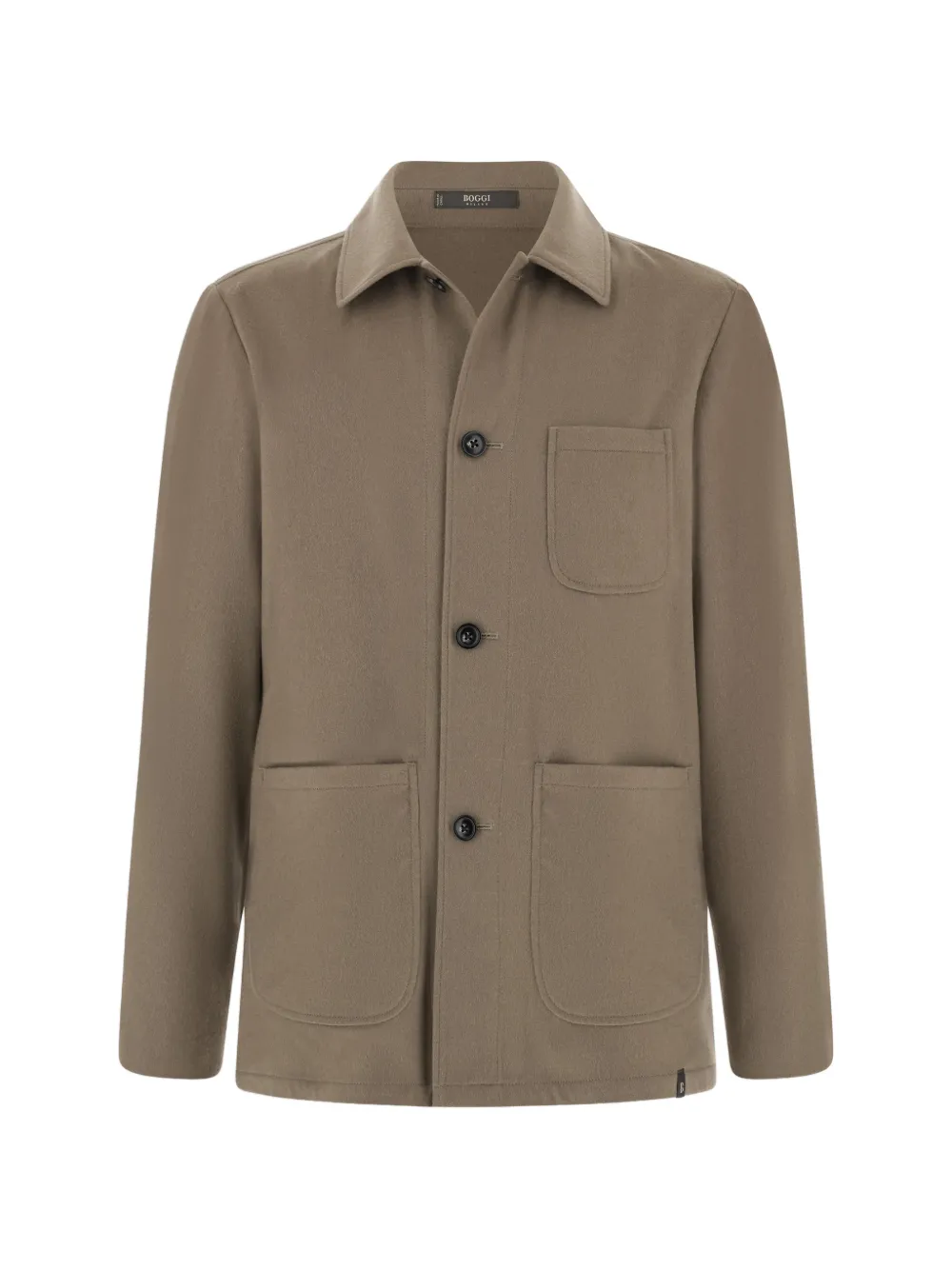 Boggi Milano Trade | shacket in cashmere - Toni neutri