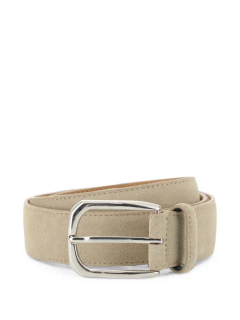 Boggi Milano suede leather belt