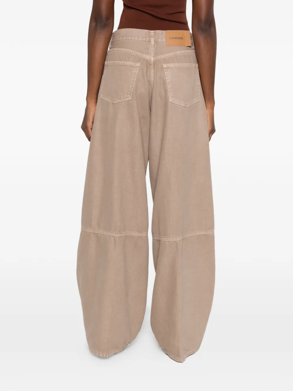 Haikure Legacy Soft paneled jeans Beige