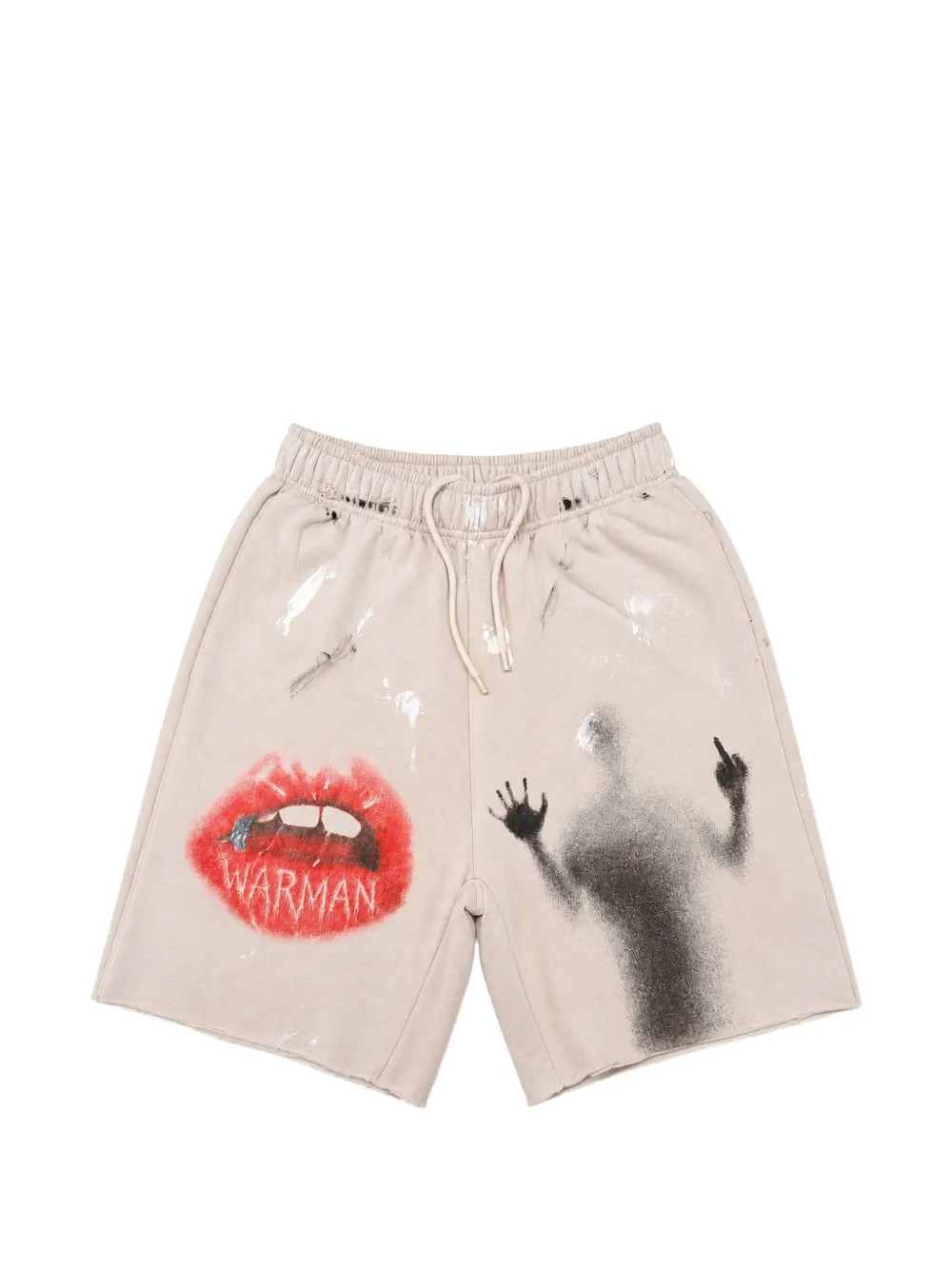 WARMAN graphic-print shorts
